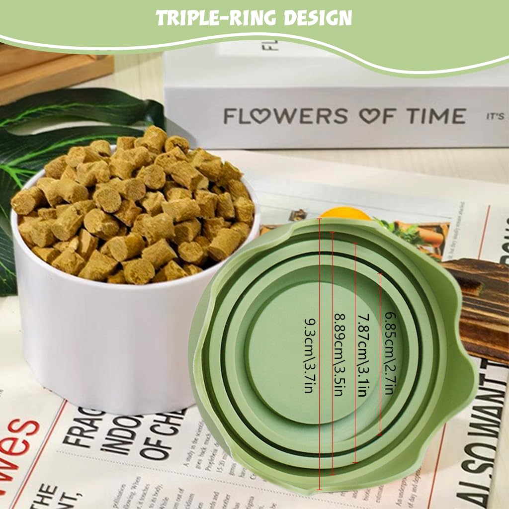Qpets Cat Food Bowl, 3 In 1 Pet Food Bowl Food-grade TPE Pet Food Bowl Dry & Wet Food Bowl, Dog Slow Feeder Creative Cartoon Birthday Cake Cat Food Bowl Dog Cats Birthday Supplies Qpets Cat Food Bowl, 3 In 1 Pet Food Bowl Food-grade TPE Pet Food Bowl Dry & Wet Food Bowl, Dog Slow Feeder Creative Cartoon Birthday Cake Cat Food Bowl Dog Cats Birthday Supplies